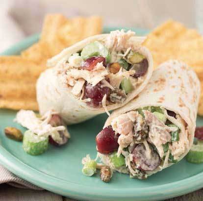 Cranberry Chicken Salad Wrap *