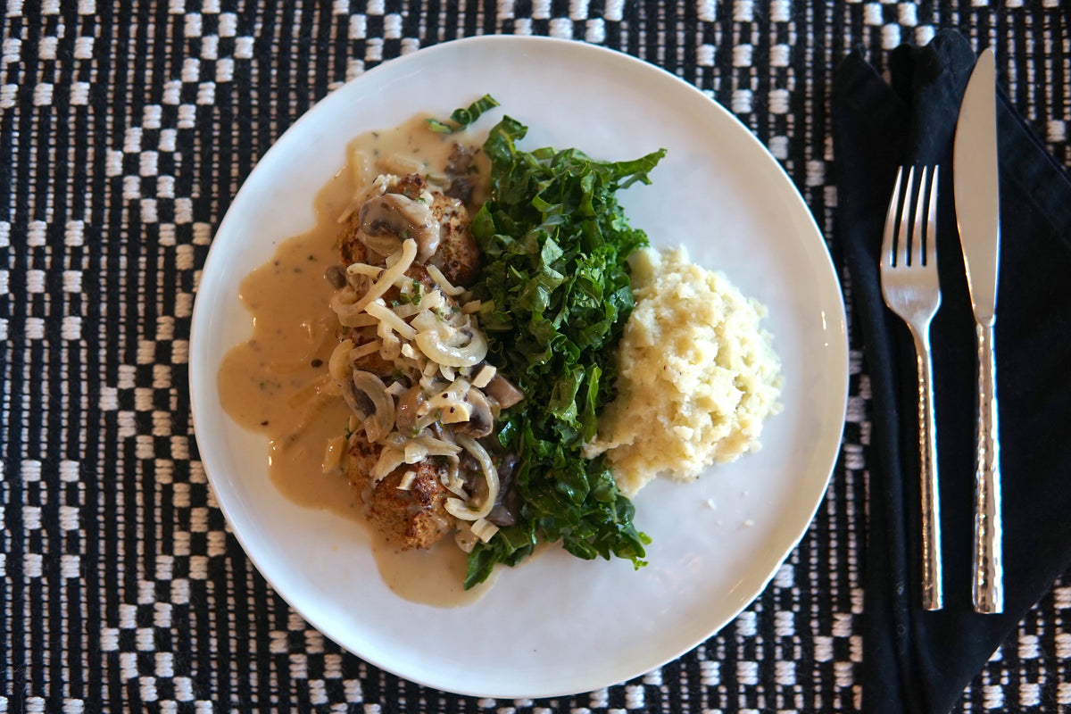 Lentil Meatball Stroganoff
